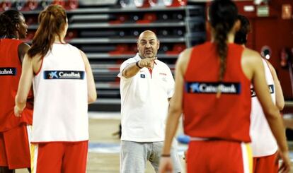 Lucas Mondelo, en un entrenamiento