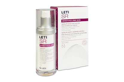 El sérum LETI SR Serum Anti-Rojeces contiene activos que proporcionan un cuidado de choque aportando un efecto frescor y alivio inmediato. Disponible en Welnia.