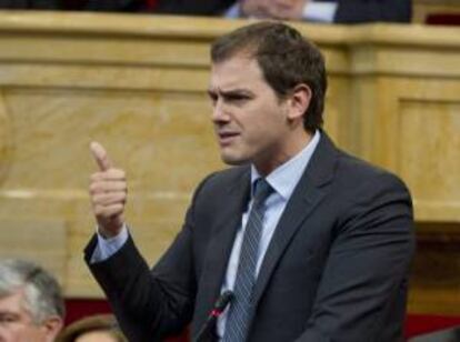 El líder de C's, Albert Rivera. EFE/Archivo