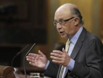 El ministro de Hacienda, Cristóbal Montoro.
