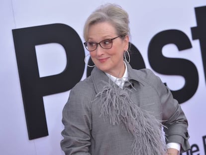 Meryl Streep, en el estreno de su &uacute;ltima pel&iacute;cula, el pasado 14 de diciembre.