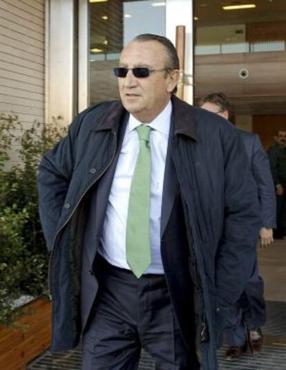 El expresidente de la Diputación de Castellón Carlos Fabra en una foto de archivo.