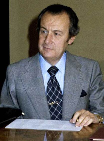 Nemesio Fernández-Cuesta, en 1981.