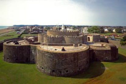 Vista del castillo de Deal, en el condado de Kent (Inglaterra).