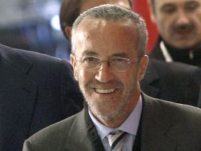 Pedro Arriola, antes de un debate electoral, en febrero de 2008.