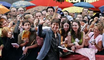 Tom Cruise siempre ha sido una de las estrellas de Hollywood más solicitadas en cada una de las alfombras rojas. Su paso por un photocall es garantía de éxito entre los fotógrafos y los fans.