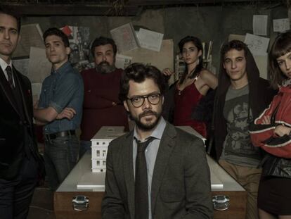 Imagen de &#039;La casa de papel&#039;, serie de Antena 3. 