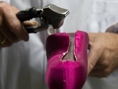 Proceso de fabricación de calzado de Tempe.