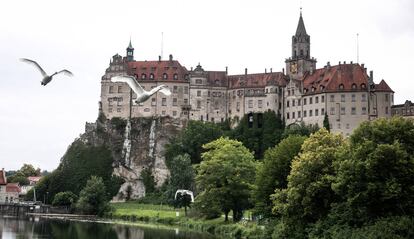 Vista del castillo de Sigmaringe (Alemania).