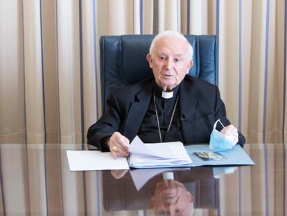 El cardenal Antonio Cañizares.