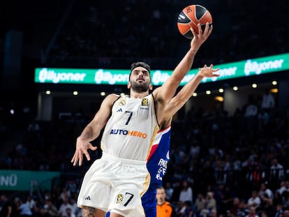 Campazzo, en la Euroliga ante el Anadolu Efes.