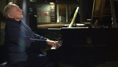 Fotograma del documental sobre el pianista Seymour Bernstein, ‘Seymour: an Introduction’, dirigido por Ethan Hawke.