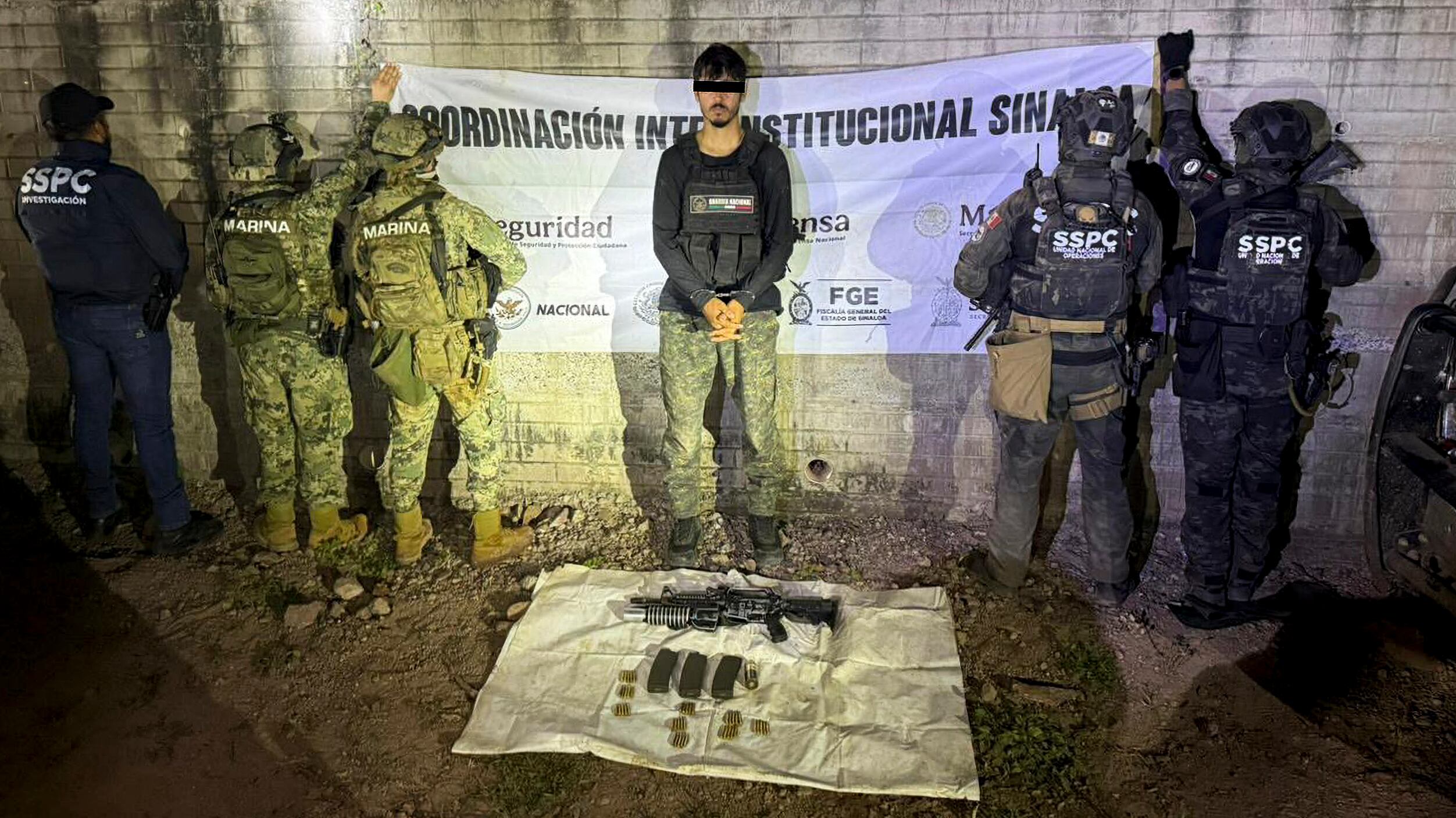 El Ejército detiene en Sinaloa a Filiberto “N”, presunto integrante de Los Chapitos