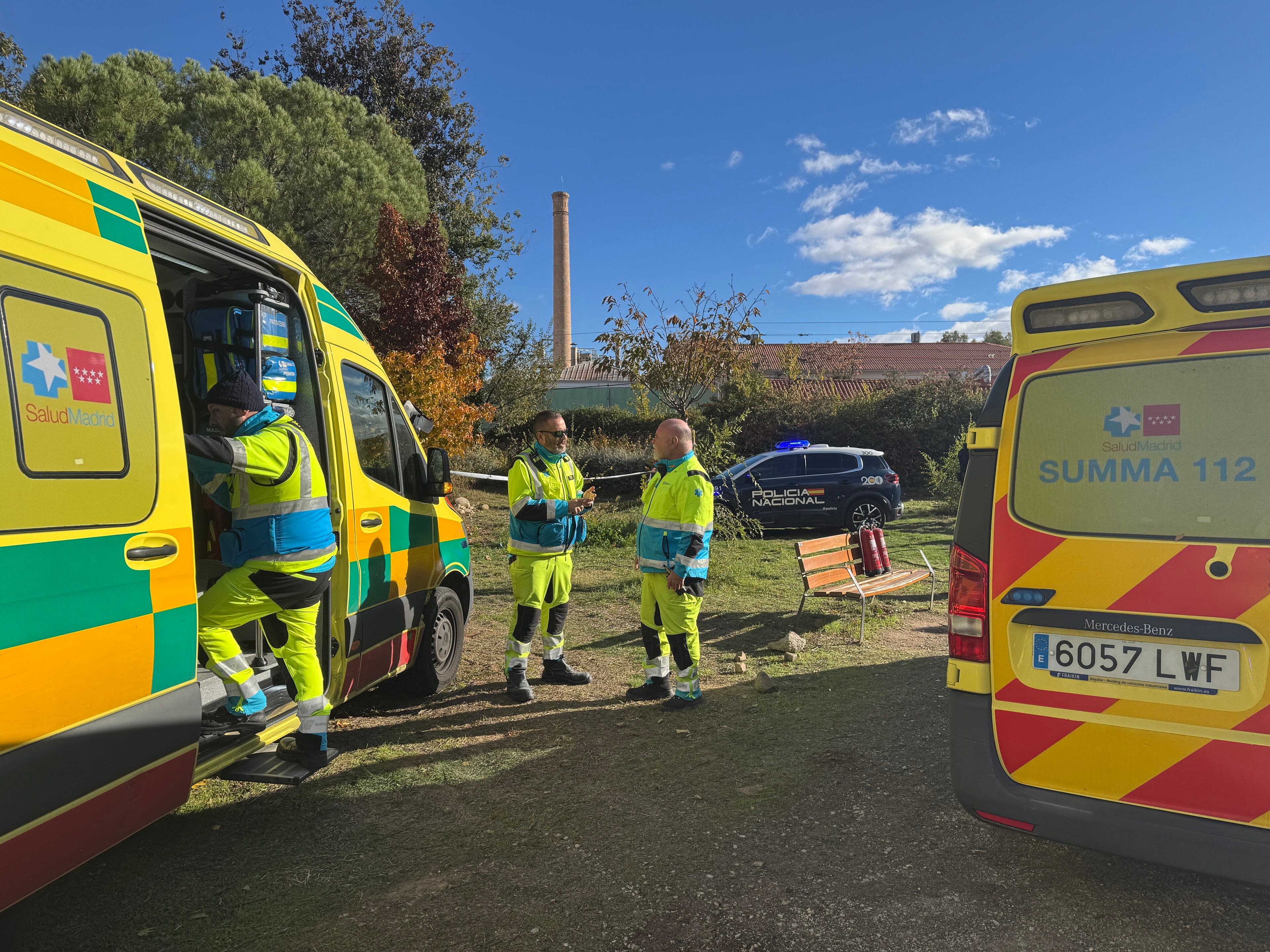 Incendio in parco di Alcalá de Henares: una donna muore, un uomo gravemente ferito