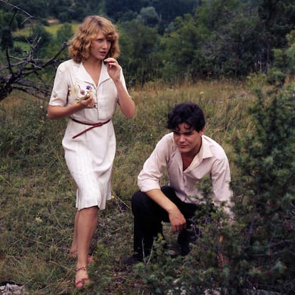 Aurore Clément y Pierre Blaise en 'Lacombe Lucien', de Louis Malle.