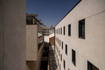 Vistas en el hotel Ibis Budget Madrid Albasanz. 