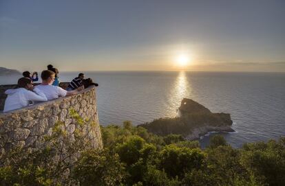 Puesta de sol en Son Marroig.