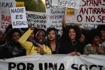 Manifestaci&oacute;n en recuerdo a Lucrecia P&eacute;rez, asesinada hace 25 a&ntilde;os. 
 
 
 