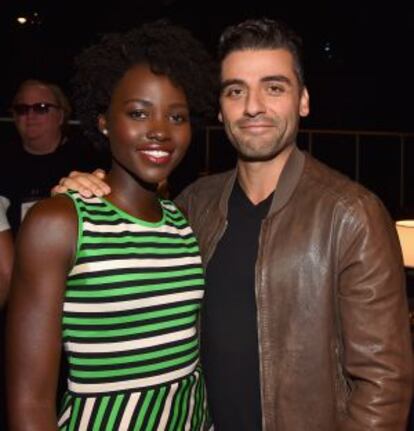 Lupita Nyong'o Y Oscar Isaac.