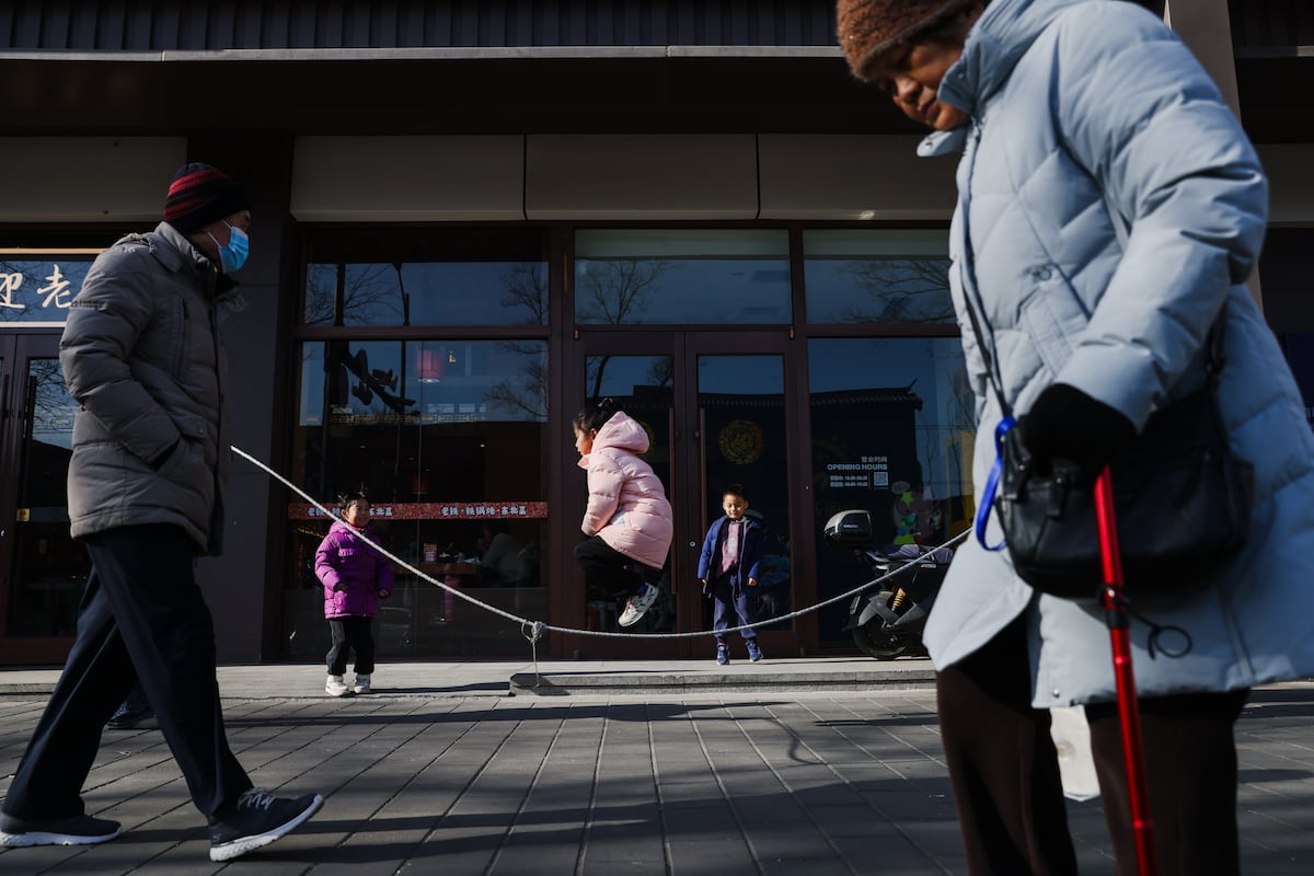 La población de China cae por cuarto año consecutivo y registra la tasa de natalidad más baja de su historia
