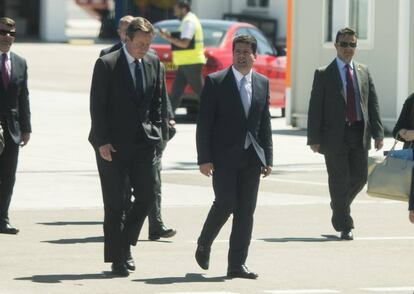 David Cameron during his 2016 visit to Gibraltar.