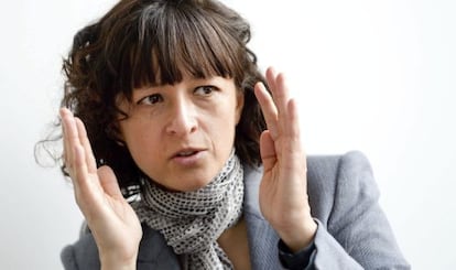 La bioquímica francesa Emmanuelle Charpentier en el Centro Helmholtz de Investigación sobre Infecciones, en Braunschweig (Alemania), el pasado día 19.