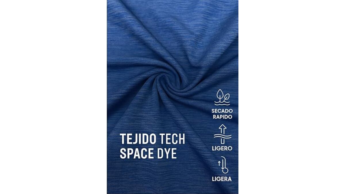 Confeccionadas con un tejido resistente y elástico.