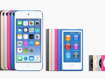 Los iPod shuffle y nano no pueden reproducir música descargada desde Apple Music