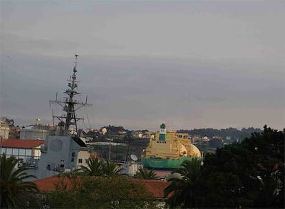 La ría de Ferrol, el pasado día 19 de agosto.