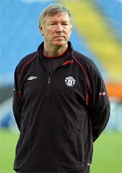 Alex Ferguson, técnico del Manchester United.