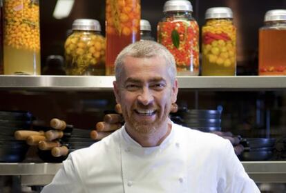 O cozinheiro brasileiro Alex Atala.