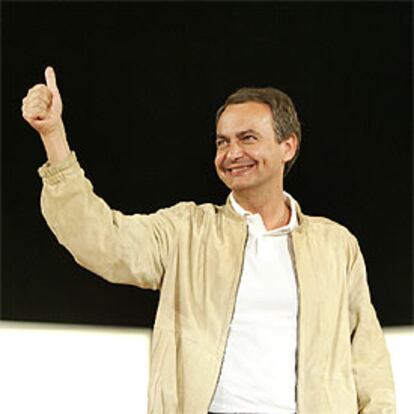 El presidente del Gobierno, José Luis Rodríguez Zapatero