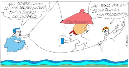 Viñeta de Peridis del 23 de enero de 2025