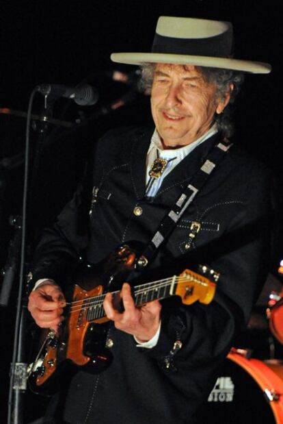Bob Dylan, el pasado día 25 en el festival de Bluesfest en Australia.