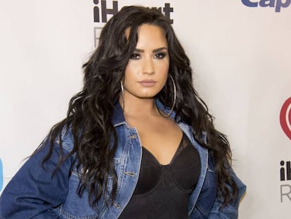 Demi Lovato en una entrega de premios en Miami en diciembre de 2017.