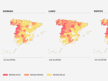 La ola de calor pone a casi mil municipios en alto riesgo para la salud: consulte el nivel de peligro en su localidad