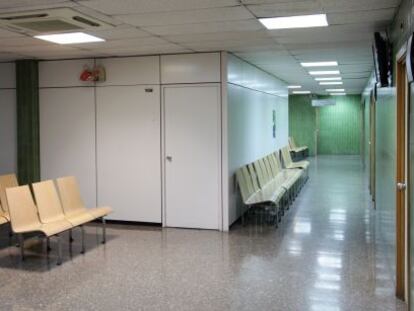 Aspecto interior del centro de especialidades Fuencarral.