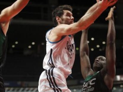 Rudy Fernández lanza ante Ehambe.