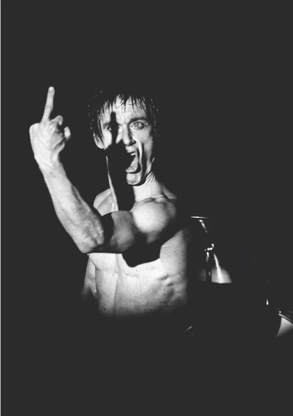 Iggy Pop, 1977 en Copenhage.