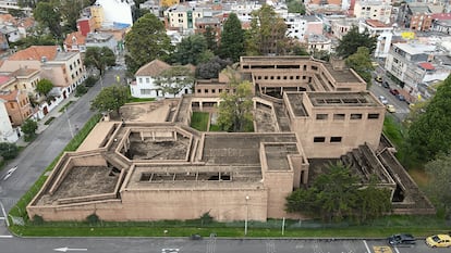 Vista aérea del Exploratorio Jorge Eliécer Gaitán en Bogotá.