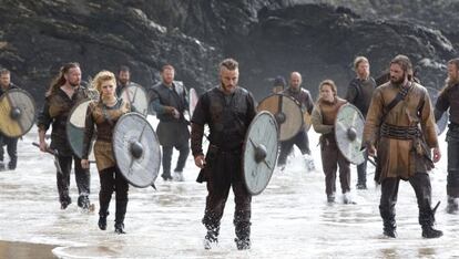 Fotograma de la serie &#039;Vikingos&#039;, del canal de televisi&oacute;n History Channel.