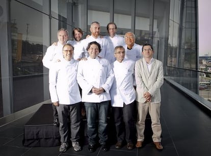 Miembros del Consejo Asesor Internacional del Basque Culinary Center, durante la reunión de Lima, en 2011.