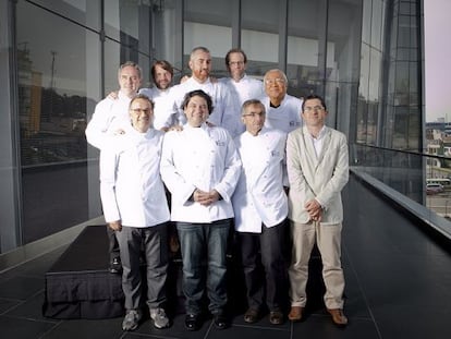 Miembros del Consejo Asesor Internacional del Basque Culinary Center, durante la reuni&oacute;n de Lima, en 2011.