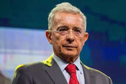 Álvaro Uribe en agosto de 2023.