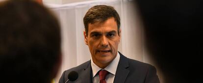 El presidente del Gobierno, Pedro Sánchez.