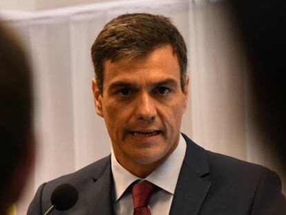 El presidente del Gobierno, Pedro Sánchez.