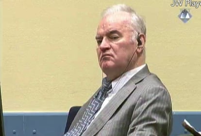 Ratko Mladic ante el Tribunal para la antigua Yugoslavia el pasado 5 de diciembre.