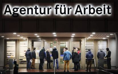 Una oficina de empleo en Duisburgo, Alemania. 