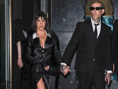 Travis Barker y Kourtney Kardashian
