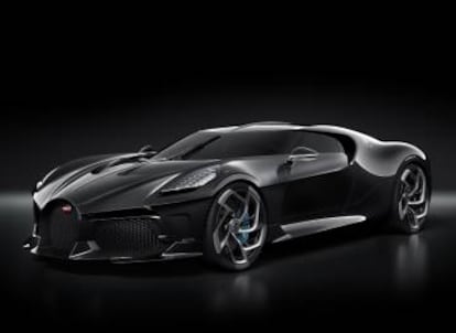 bugatti la voiture noire